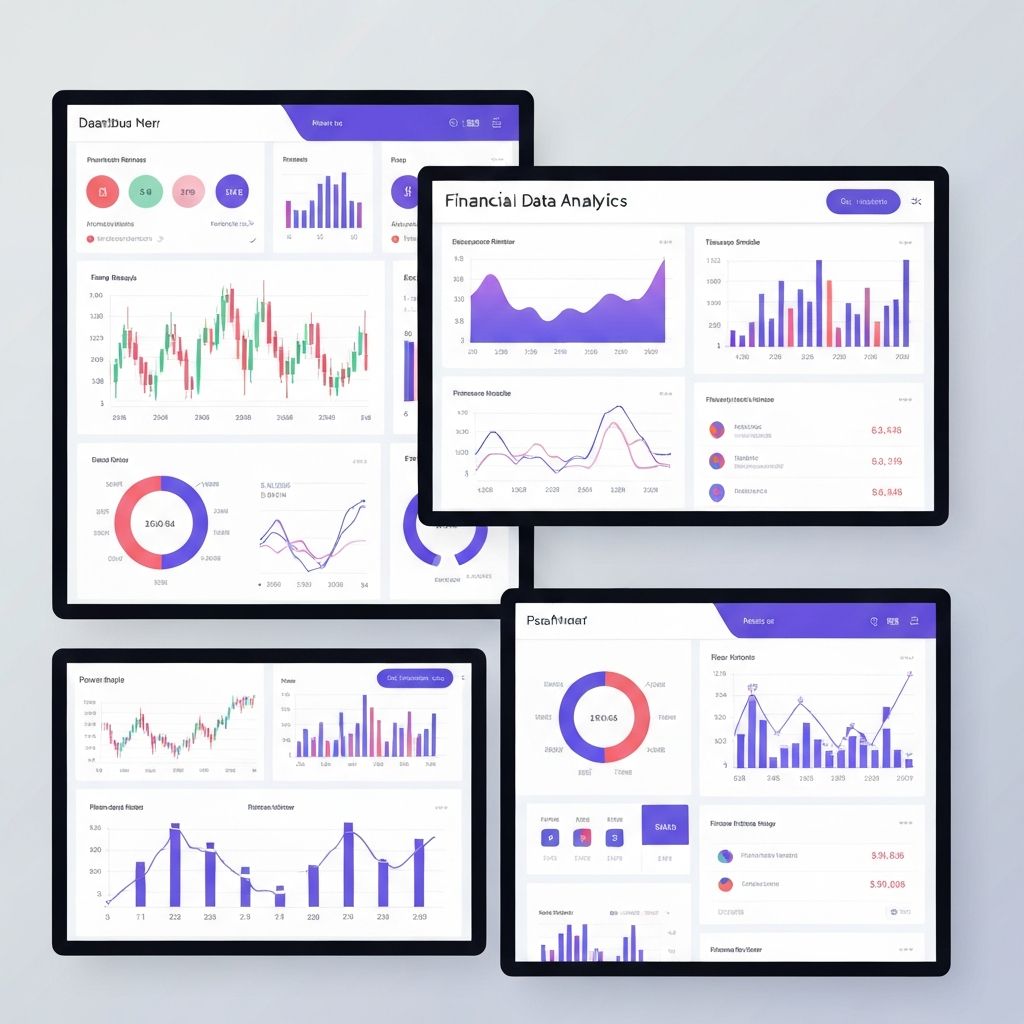 Financial analytics dashboard